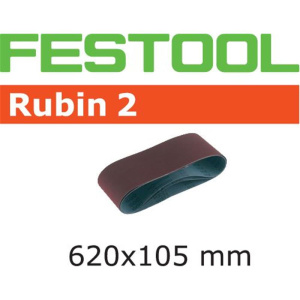 FESTOOL Schleifband Rubin2 105 x 620mm P60, 10Stk.