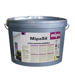 MipaSil Fassadenfarbe weiss matt, siloxanverstärkt,10Ltr.