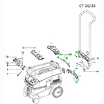 Festool Deckel für CT 26/36