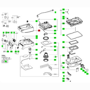 FESTOOL Umbausatz Schlauchdepot Haube für CT MINI/MIDI (bis 09/2013) mit Drehverschluss