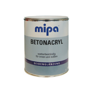 MIPA Betonacryl, Betonfarbe, Flüssigkunststoff RAL7001 silbergrau 10Ltr.