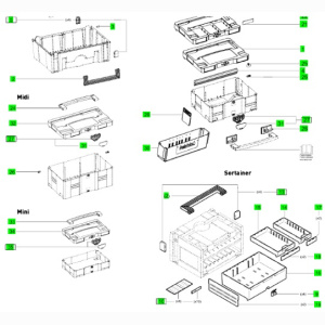 Festool Einlage für SYS PF1200/ATF/AP 55 SYS