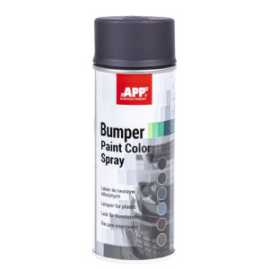 APP Bumper Paint Spray, Strukturlackspray f. Kunststoffe, dunkelanthrazit 400ml