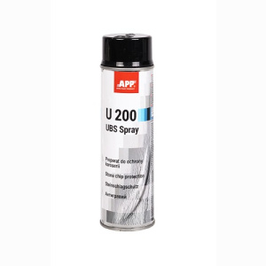 APP U200 Steinschlag- u. Unterbodenschutzspray, schwarz, 500ml