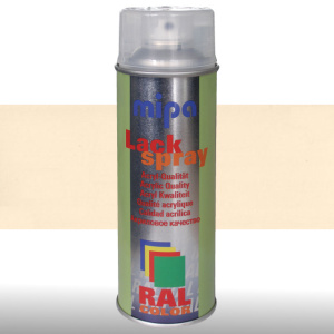 MIPA Acryllack RAL Color Farbspray 400ml RAL1015 - hellelfenbein