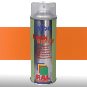 MIPA Acryllack RAL Color Farbspray 400ml RAL2000 - gelborange