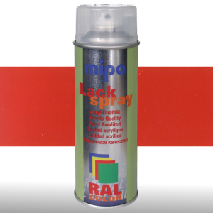 MIPA Acryllack RAL Color Farbspray 400ml RAL2002 - blutorange