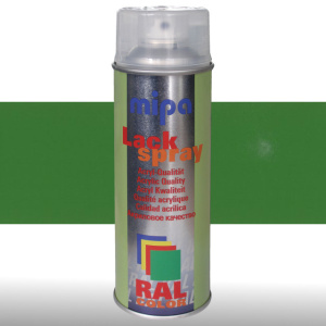 MIPA Acryllack RAL Color Farbspray 400ml RAL6017 - maigrün