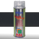 MIPA Acryllack RAL Color Farbspray 400ml RAL7021 -...