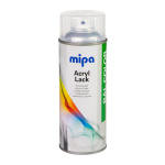 MIPA car paint clear coat spray glossy, 400 ml