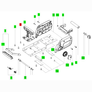 FESTOOL Schraube M4x10 PZV, DIN 965 für KP 65/2