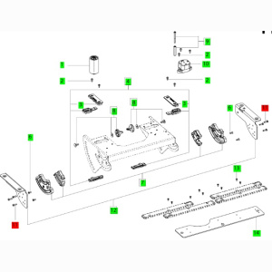 FESTOOL Linsenschraube ISO 7380 - M5x16 für AP-KA 65