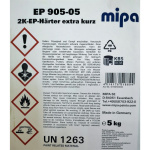 MIPA EP-Härter EP905-05 extrakurz - Epoxydhärter f. EP140-30, 5kg