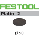 FESTOOL Schleifscheiben Platin2 STF Ø90mm S500 - S4000 ungelocht, 15Stk.