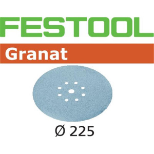FESTOOL Schleifscheiben Granat STF Ø225mm 8-Loch P40-P320, 25Stk. - AUSLAUF -> NEU: 128Loch