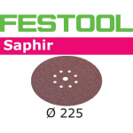 FESTOOL Schleifscheiben Saphir STF Ø225mm 8-Loch P24/P36, 25Stk.