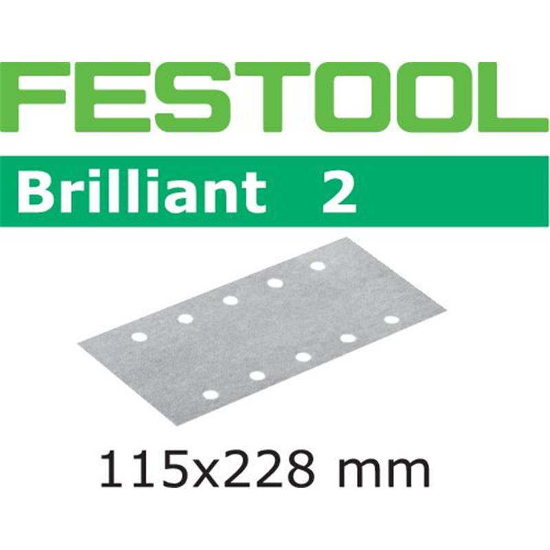 Festool Schleifstreifen STF-115x228-P40-BR2/50 – Hochleistungsschleifmittel Für Holz, Lacke & Farben