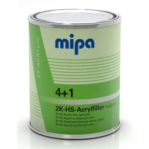 MIPA 4+1 Acrylfiller HS Füller hellgrau, 1Ltr.