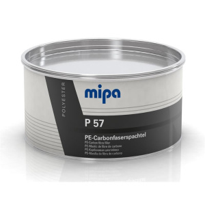 MIPA P57 PE Carbonfaserspachtel inkl. Härter 1,8 kg Polyesterspachtel