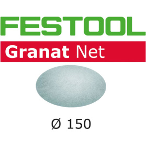 FESTOOL Granat Net, Netzschleifmittel STF D150mm, P80 - 400 GR/50Stk.