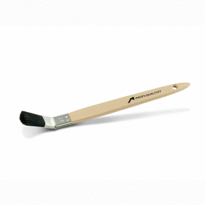 Plattpinsel gebogen 10-40mm schwarze M6 Borste