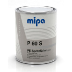 MIPA P60S styrolreduzierter PE-Spritzspachtel inkl. 30ml Härter PS 1L (1,5kg) Spritzfüller