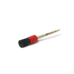 Ringpinsel mit Polyamidzwinge, schwarze Borste Gr.04-10
