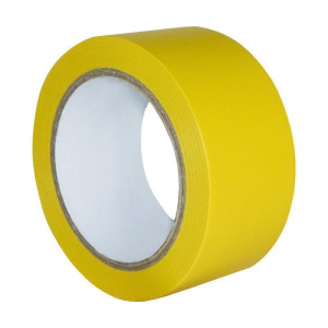 MP PVC Schutzband Putzerband gelb gerippt 33m x 50mm