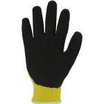 ASATEX Winterhandschuhe 3677GD Nitrilschaumbeschichtung, gelb/schwarz Gr.11, 1Paar