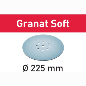 FESTOOL Schleifscheiben Granat Soft STF Ø225mm 8-Loch P240, 25Stk.