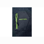 FESTOOL Sweatjacke blau 100 % gestrickter Polyester...