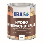 Relius Hydro Wetterschutzfarbe weiß 0,75 /2,5/ 10Ltr.