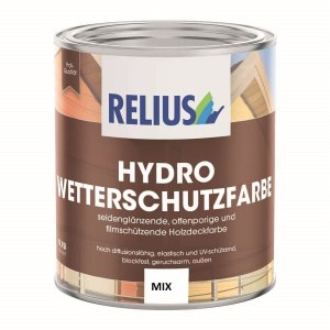 Relius Hydro Wetterschutzfarbe Mix in 10Ltr.