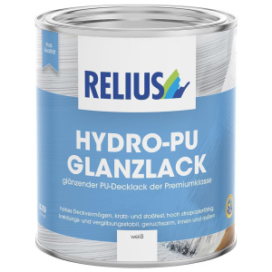 Relius Hydro-PU Glanzlack weiß 0,75Ltr. * 276286