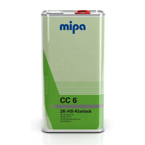 MIPA CC6 2K HS Klarlack mit UV-Filter VOC-Klarlack vorverdünnt, 5 Ltr.