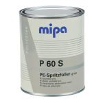 MIPA P60S PE-Spritzspachtel inkl. Härter PS 1 Ltr. Spritzfüller (1,5kg) -> Neu: styrolreduzierte Variante