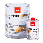 APP 2K HS acrylic filler 5: 1 Filler black 4.8 Ltr...