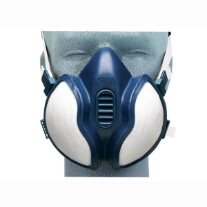 3M 06941 Einweg-Lackiermaske Atemschutzmaske A1/P2 f. Lackierarbeiten, blau
