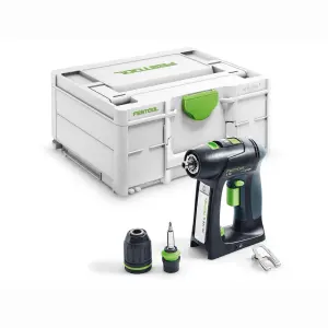 FESTOOL Akku-Bohrschrauber C 18 Li-Basic im SYS³ M 187
