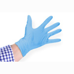 10x 100 Stk. Nitrilhandschuhe SEMYcare blau puderfrei,...