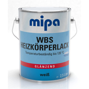 Mipa WBS Heizkörperlack 2,5Ltr. weiß, glänzend