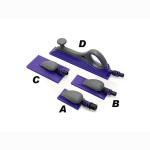 3M Hookit Purple Premium Handblock - Auswahl