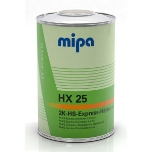 MIPA 2K HS-Härter HX25 normal f. Expressklarlack CX3, 1 Ltr.