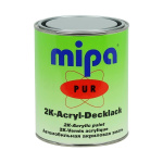 MIPA 2K PUR acrylic lacquer finished RAL 9006 white...