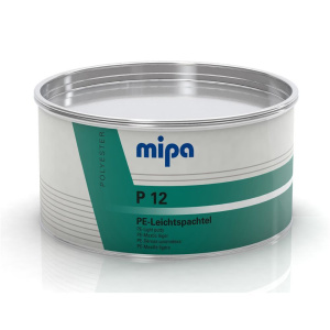 Mipa P12  PE-Leichtspachtel inkl. Härter P rot (1x50 g + 1x25 g), 3Ltr.