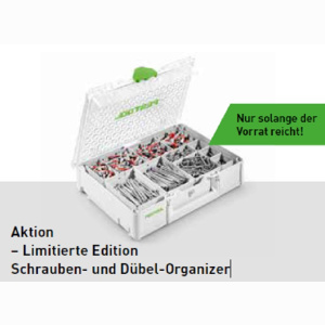 Festool Systainer³ Organizer SYS3 ORG M 89 SD - limited Edition! 682-teilig