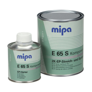 MIPA E65S Epoxy Streich- u. Spritzspachtel inkl. Härter, 1,5kg-Set