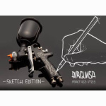 AIR GUNSA AZ3 Impact HTE-S "sketch edition" 1,2-2,0mm Sondermodell