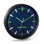 FESTOOL Wanduhr 30cm, geräuschloses Sweep Uhrwerk,...