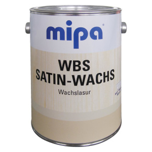 MIPA WBS Satin-Wachslasur weiss matt 2,5Ltr.